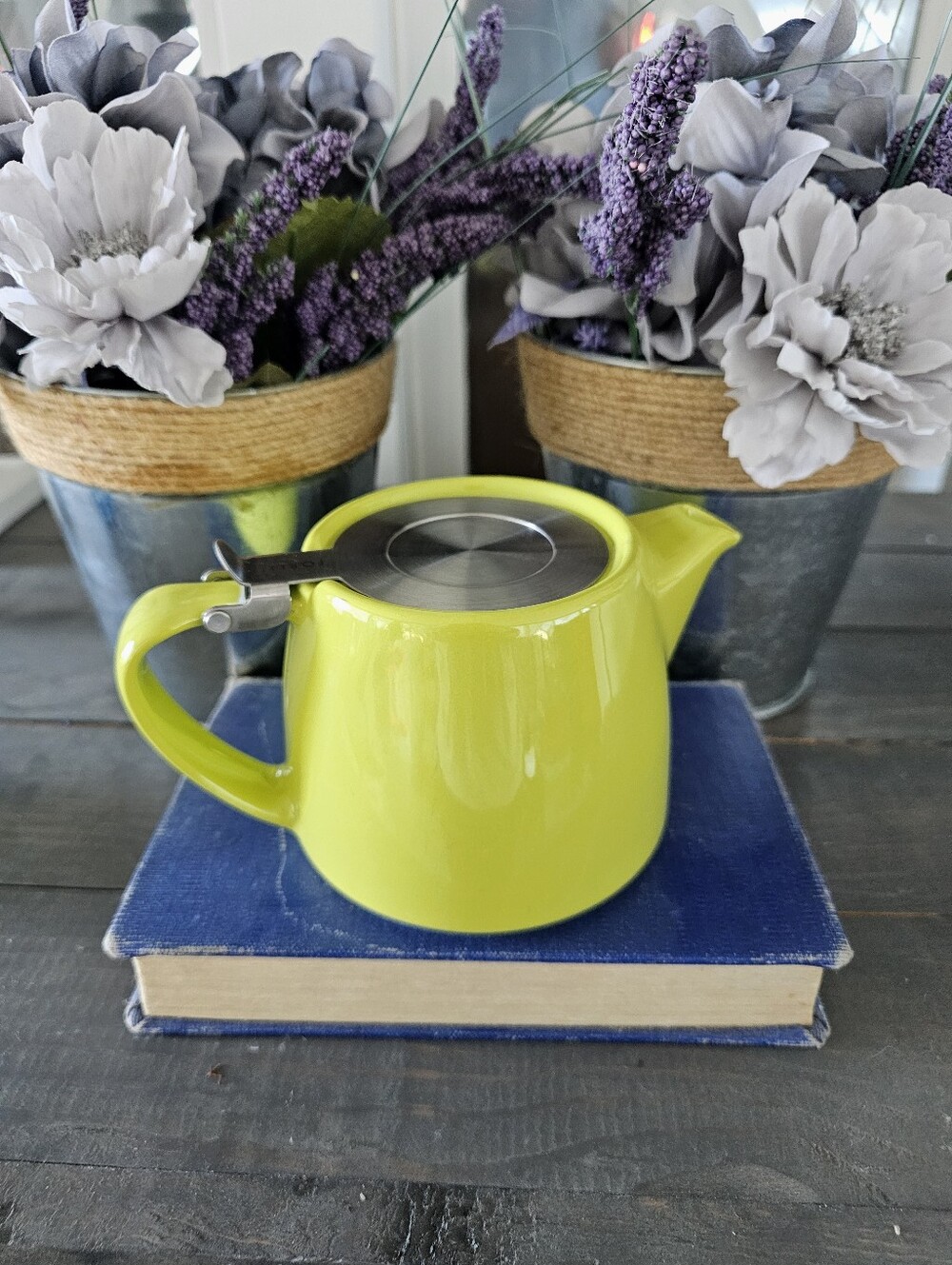 ForLife Lime Green Stump Teapot